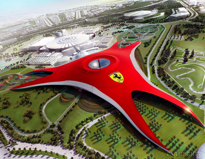 Screen Goo 3D Curved Screens at Ferrari World